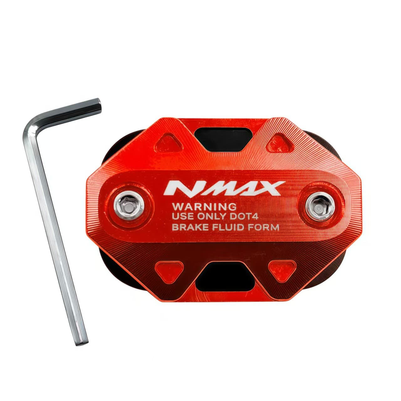 Motorcycle Brake Master Cylinder Cover CNC Aluminum Oil Reservoir Cap for Yamaha NMAX 155