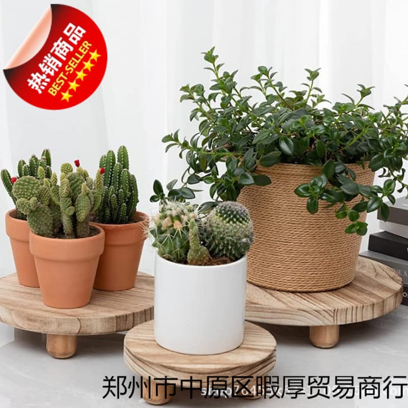 Wooden base ornament, wooden succulent base, flower pot stand, bathroom soap tray, wooden tray base