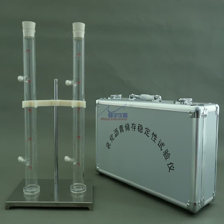 SYD-0656 Emulsified Asphalt Storage Stability Tester, reliable glass tube clamping for stable storage testing.