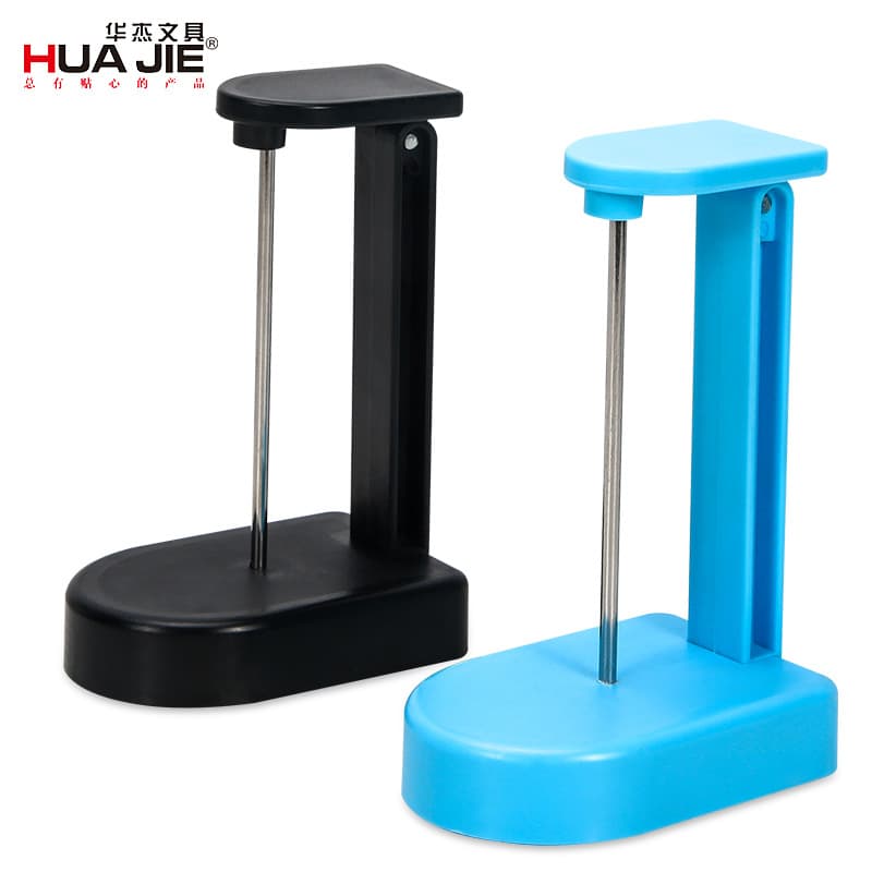 Huajie office supplies bill socket colored document needle stand metal paper holder creative stationery DE5008