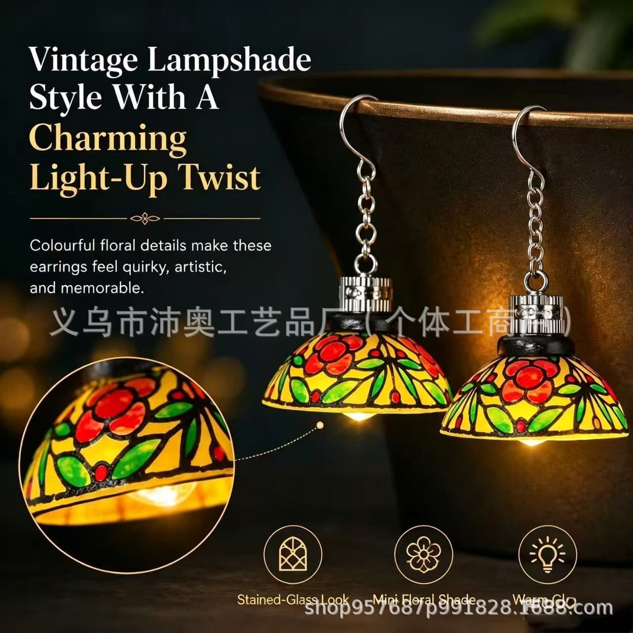 Personalized fashion creative practical new hot selling Chandelier Light Earrings chandelier earrings pendant