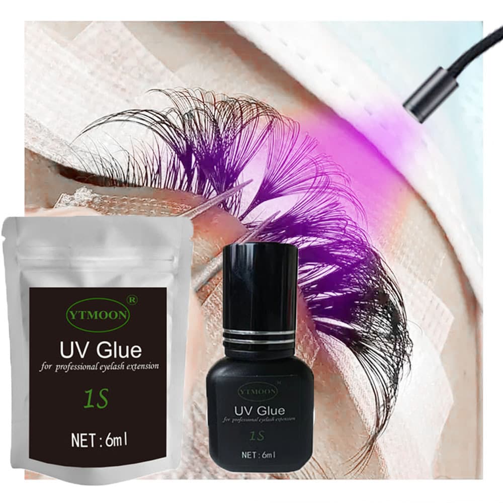 LED UV Glue 0.5 Lamp 1S for Eyelash Salon Store Use False Eyelash Glue