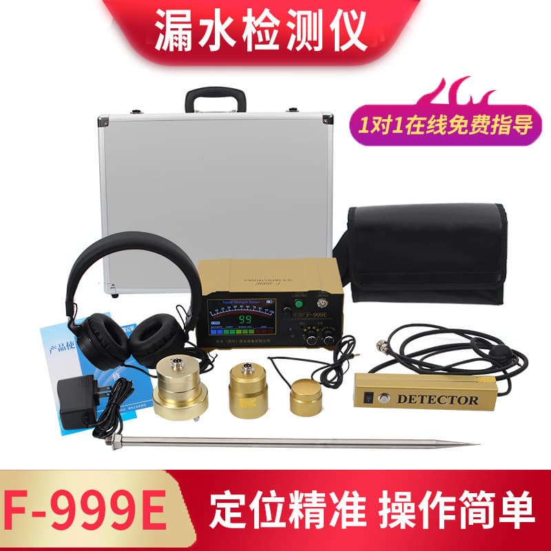 Dahuang Leak Detector F999E Tap Water Pipe Fire Water Pipe Floor Heating Leak Detector Leak Listener Check Leak Points
