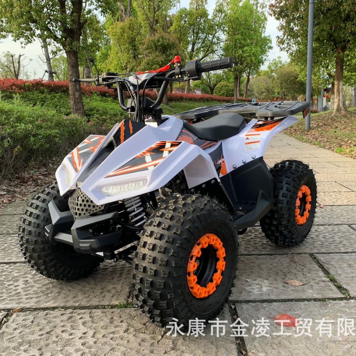 Four-Wheel Beach Buggy 110CC Little Falcon ATV All-Terrain Off-Road Racing Vehicle for Adults and Children, Rental Motorcycle