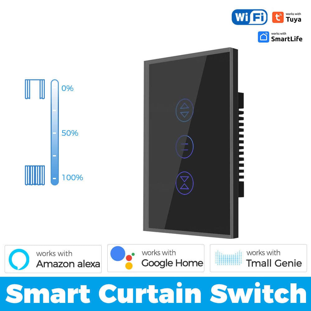 Smart home WiFi touch switch blinds European, American and Brazilian regulations APP voice timing switch