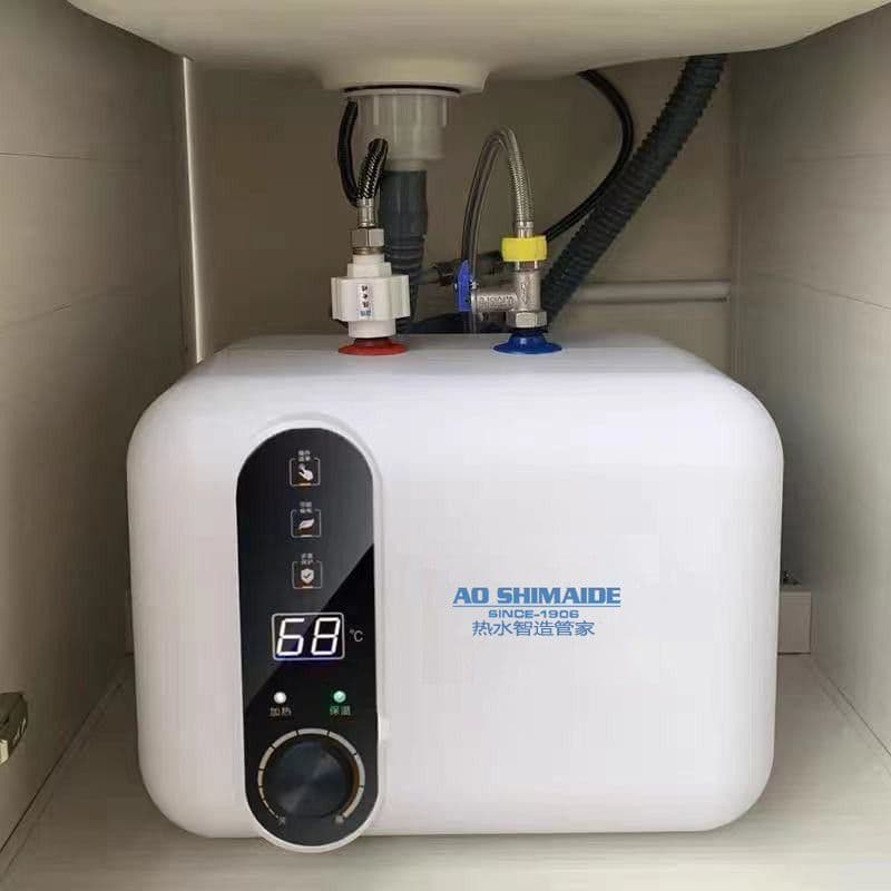 Kitchen Mini Tank Storage Household Hot Water for Dishwashing, Under-Sink Water Heater First-Class Energy Efficiency, Power Saving