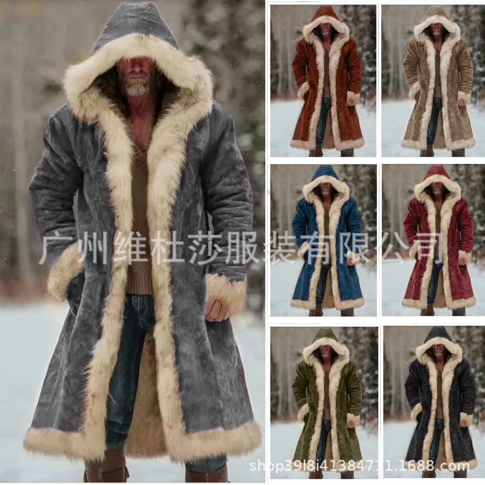 25 Winter New Arrival Thick Men's Coat Europe Station Best-Seller Cold-Proof Warm Jacket Amazon Seven Colors Five Sizes Independent