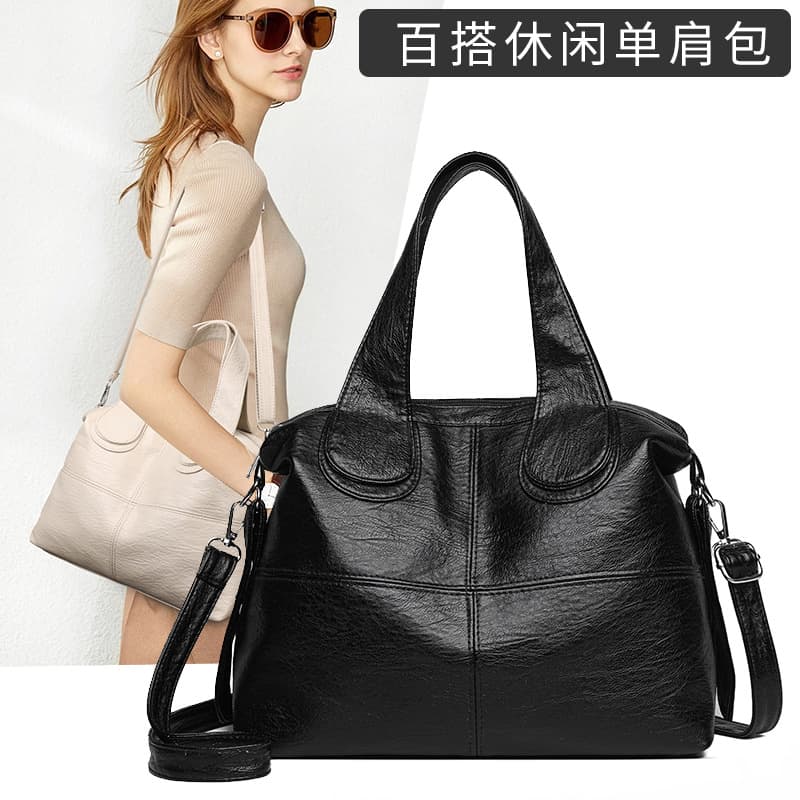 2025 New Large-Capacity Retro Women's Bags Simple and Popular Women's Handbags Versatile Crossbody Bags