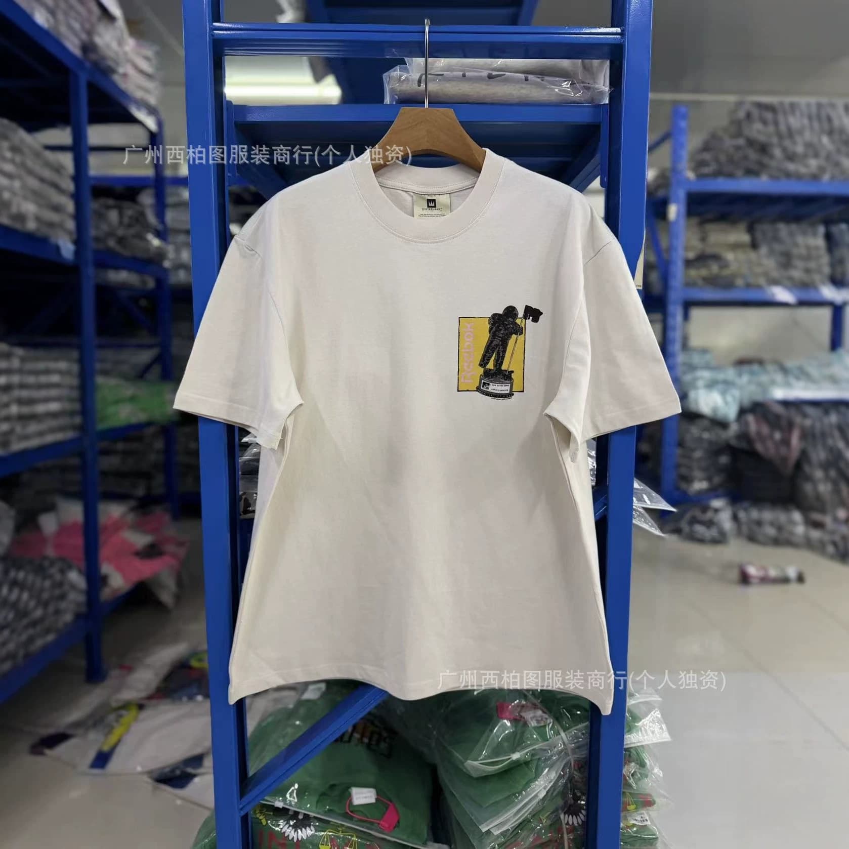 1991 MTV cooperation peripherals Fade limited washed short-sleeved T-shirts for men and women, trendy brand