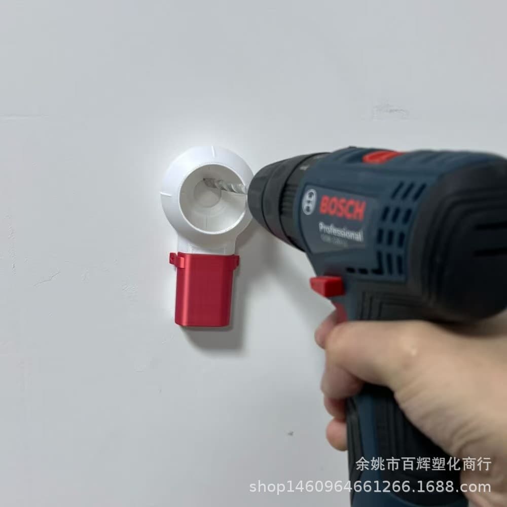 New Cross-border Auxiliary Drilling Dust Collection Container, Drill Debris Collector and Guide, Reusable Dust Collector