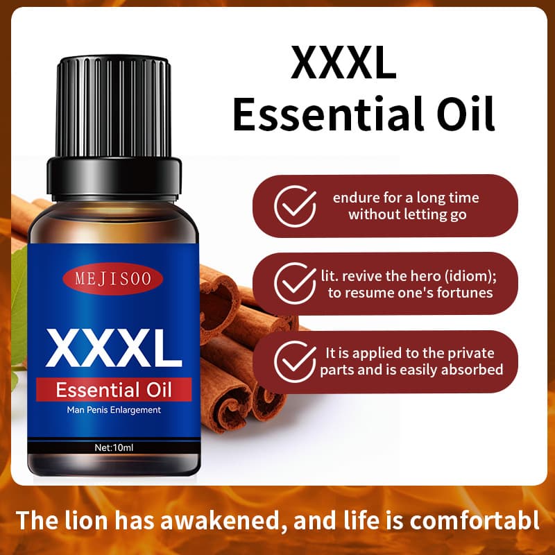 Cross-border men's private massage essential oil XXXL men's essential oil Penis enlargement oil in English