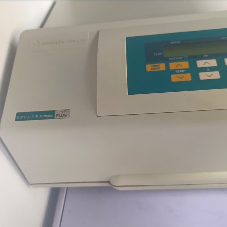Used, not new, American Molecular Devices SpectraMax Plus full-wavelength microplate reader