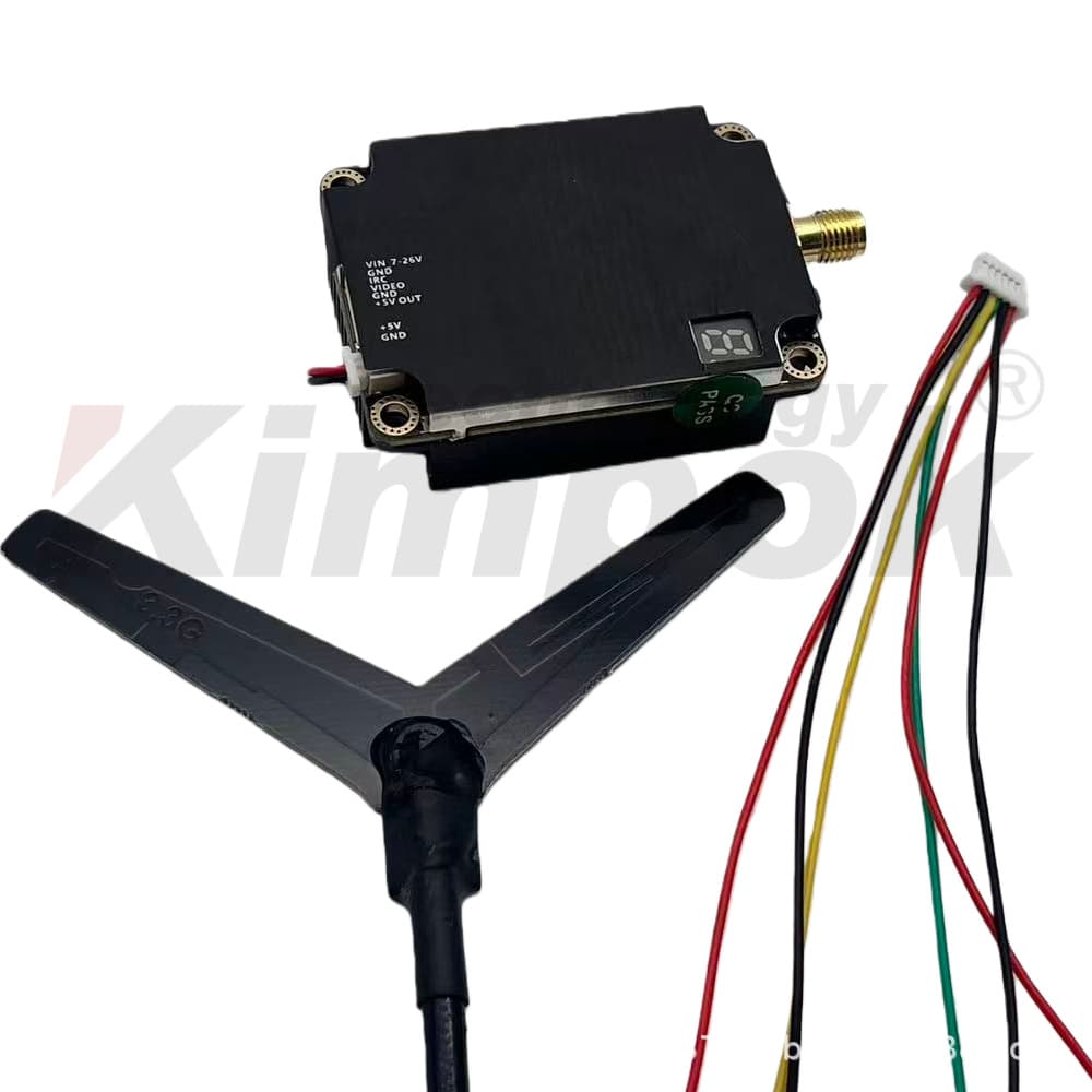 3.3G 3W/4W/5W/5W/7W VTX Wireless Video Transmitter FPV Drone Racing Receiver