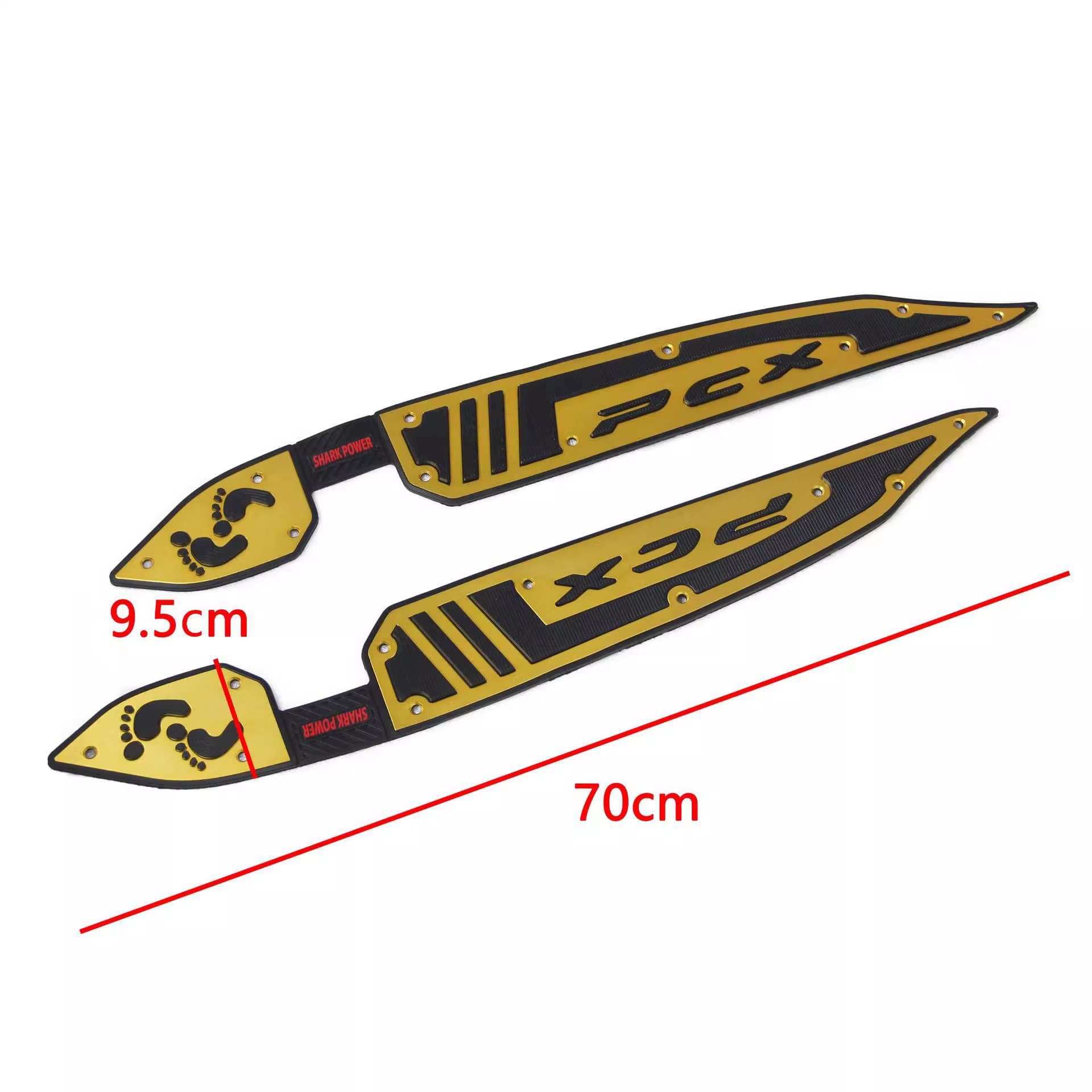 Suitable for Honda PCX150 PCX125 [18-19 models] Modified CNC anti-slip front and rear pedal pads