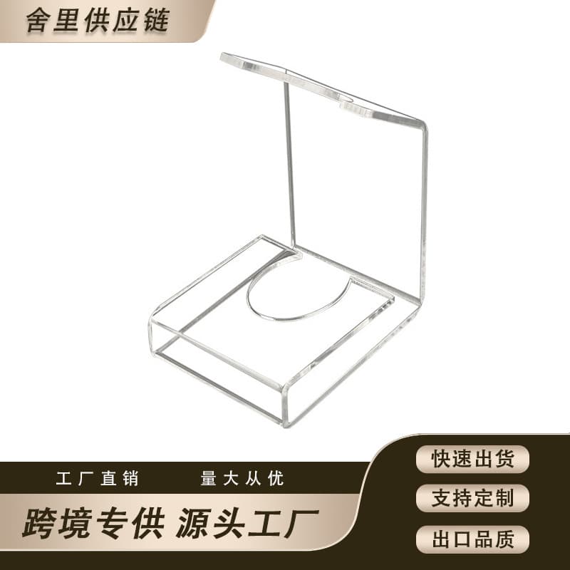 Acrylic air cushion comb stand, airbag massage comb display rack, hair straightener beauty device storage rack