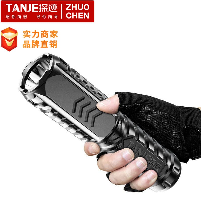 Mini Portable Home Use Durable High Brightness Led Flashlight Usb Rechargeable Long Range Small Torch Light