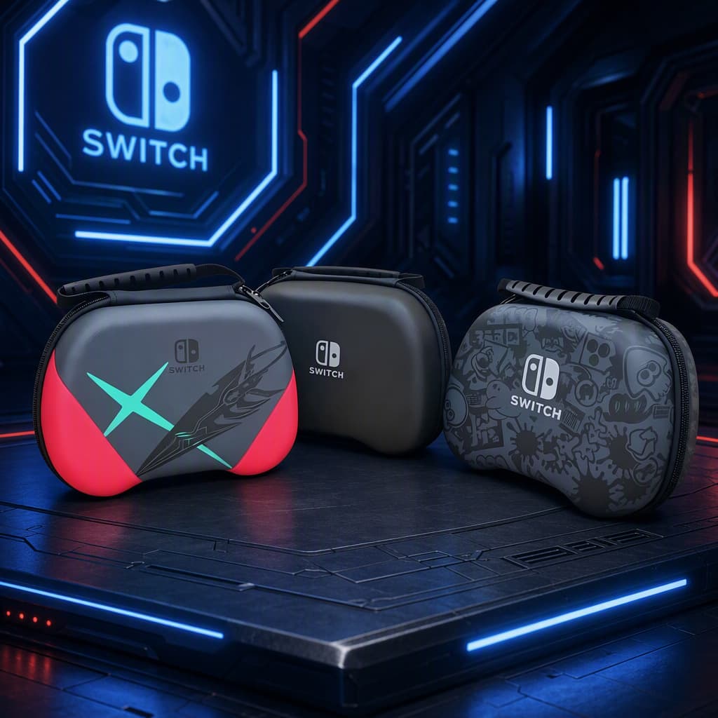 PS5 Controller Storage Case, Switch Pro, XBOX, 8BitDo, FlyDigi Kunpeng Hard Shell Protective Cover