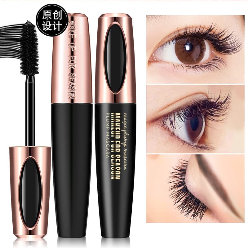 Cross-border source: macfee / macfee / Filmy Rich 4D Mascara Waterproof, volumizing, curling, long-lasting, and smudge-proof