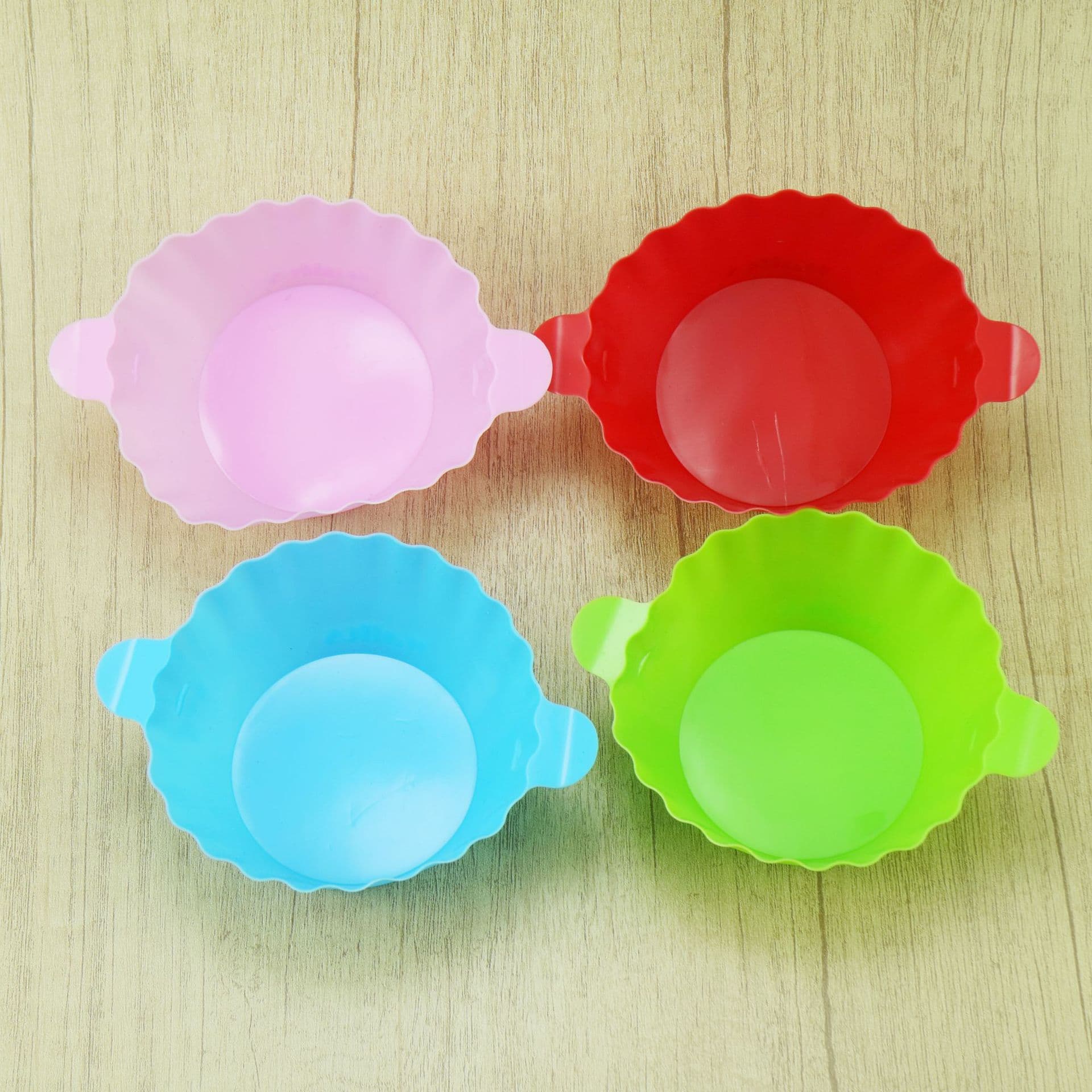 Silicone Cake & Pudding Mold, Medium Muffin Cup, Egg Tart Baking Mold, Silicone Baby Food Cup, Cake Mold