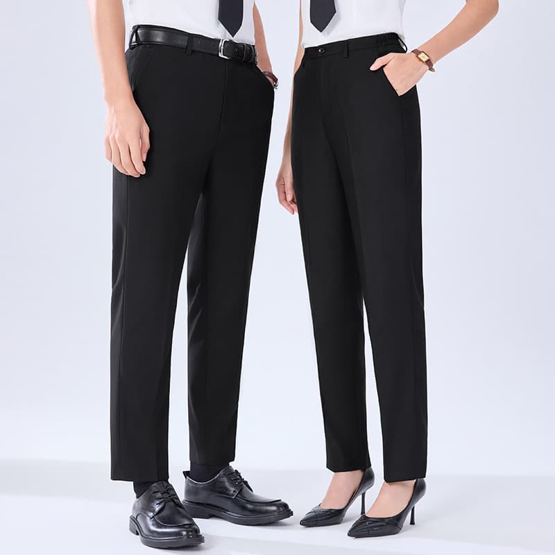 Lightweight Summer Versatile Professional Trousers for Men and Women, Business Casual Suit Pants, Straight Leg Work Pants