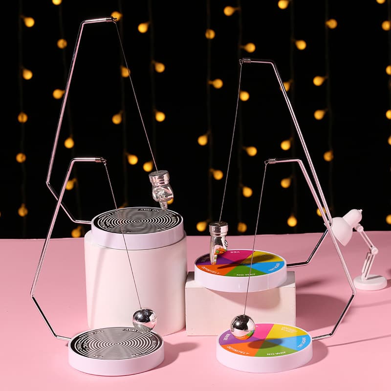 Creative party finger prediction decision ball lucky selector, stress-relieving fun desktop magnetic craft ornament.