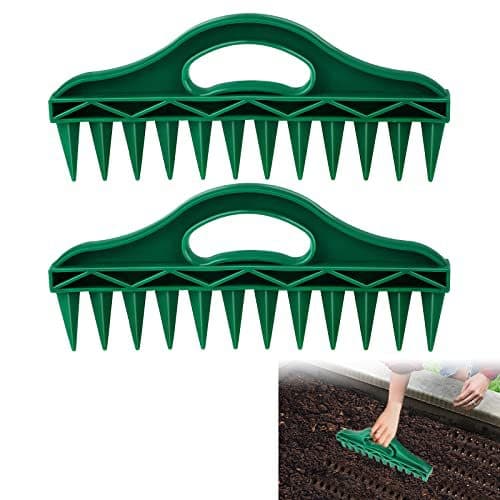 Garden Seeder Seeding Hole Digger Planter Tool Gardening Hole Punch Multi-Purpose