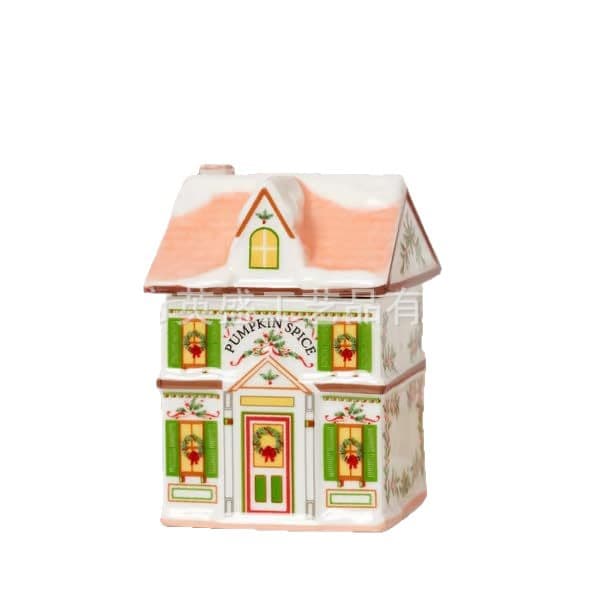 Cross-border New Village Spice House Set Christmas Holiday Village Spice House Gift Decoration