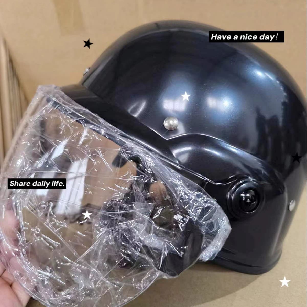 M88 Riot Security Helmet with Visor, PC Outdoor Tactical Helmet for Security Duty and Special Service