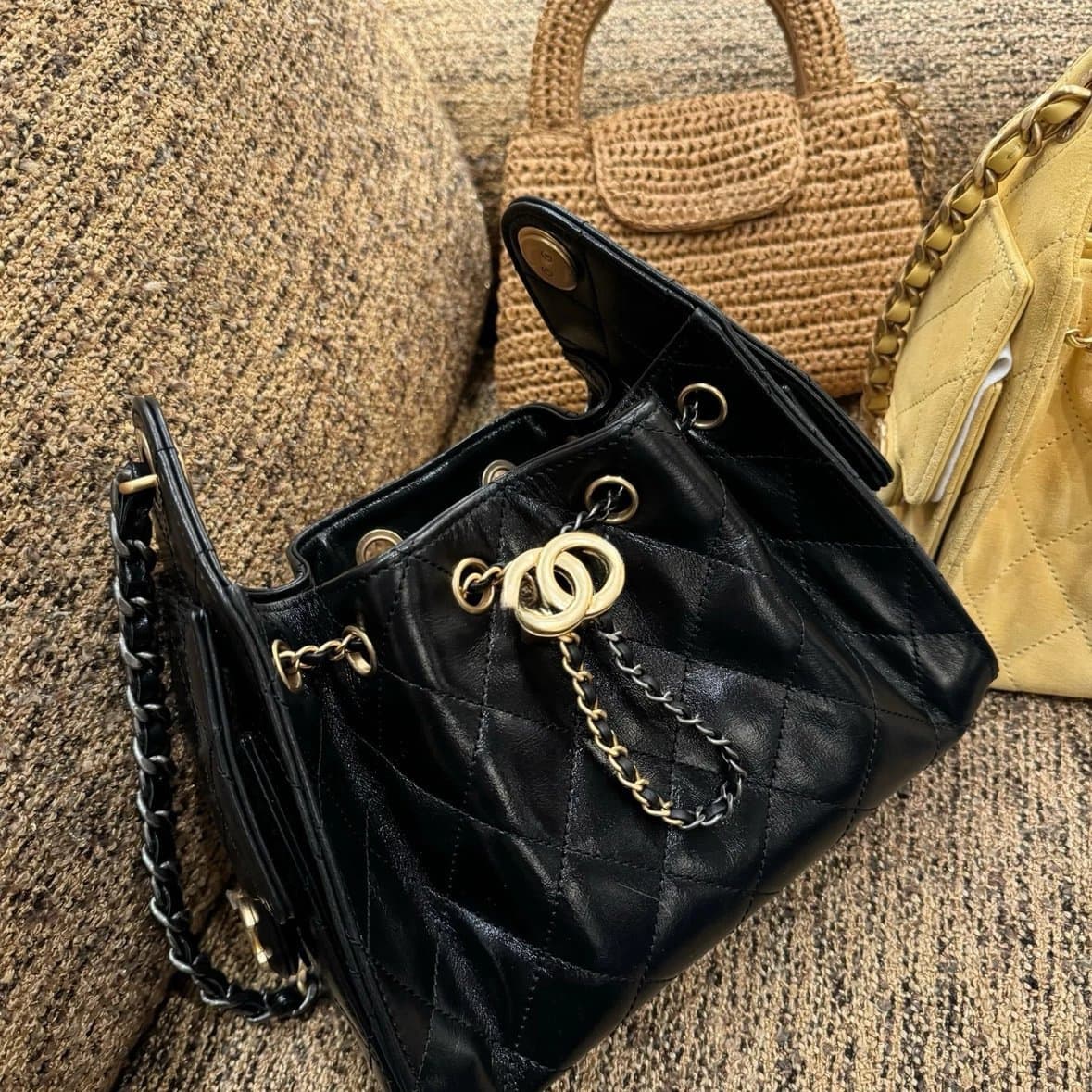 Little Fragrance Bag 26c Little Fragrance Bag Purple 25bag Mini Bucket Bag Mini Hobo Handbag Shoulder Bag