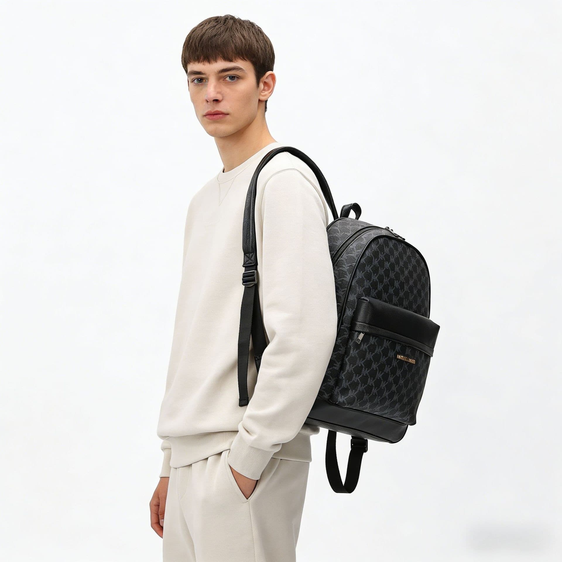 New Factory Plaid Backpack Casual Outdoor Travel Backpack Commuter Laptop Backpack Large Capacity Student Schoolbag