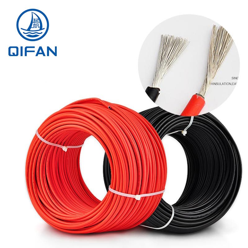 【Qifan Cable Factory Direct】PV1-F 1.5-25 Square Millimeters National Standard Solar Photovoltaic Dedicated Cable