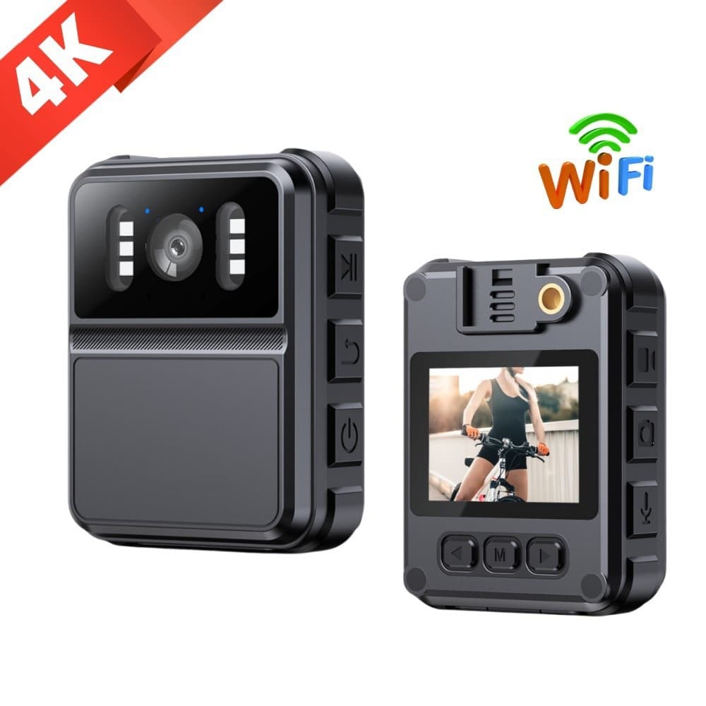Bodycam Law Enforcement Device L9 4K Ultra-Clear Camera Ultra-Long Standby WiFi Mobile Phone Interconnection Portable DV