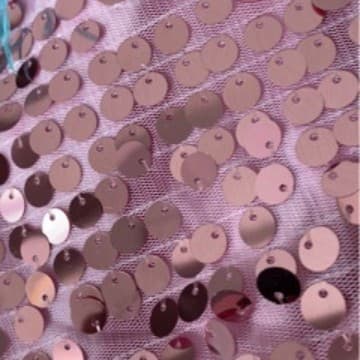 Encrypted 9mm Sequin Fabric Glitter Sequin Bead Wedding Decoration Fabric Shimmer Performance Costume Background Sheer Curtain Fabric