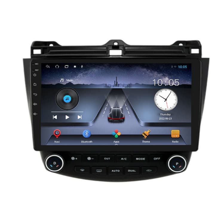 For Honda Accord 7th Gen 2003-2007 Car Android 10.0 In-Vehicle Multimedia Radio Player