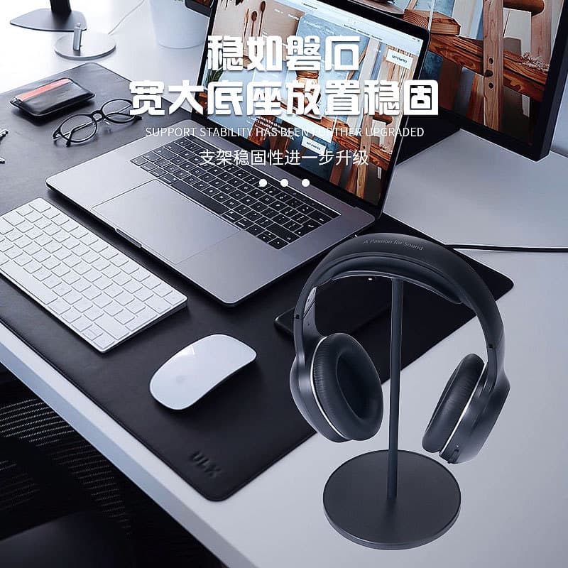 Cross-Border Hot Selling Headphone Stand Universal Hanger Gaming Desktop Display Stand Detachable Gift Headphone Rack