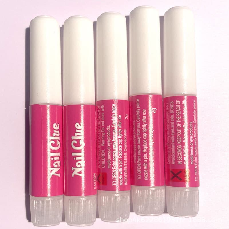 2g Small Glue for Handmade Rhinestone Jewelry, Press-On Nail Tips Quick-Dry Adhesive, Long-Lasting Strong 401 Super Glue Wholesale