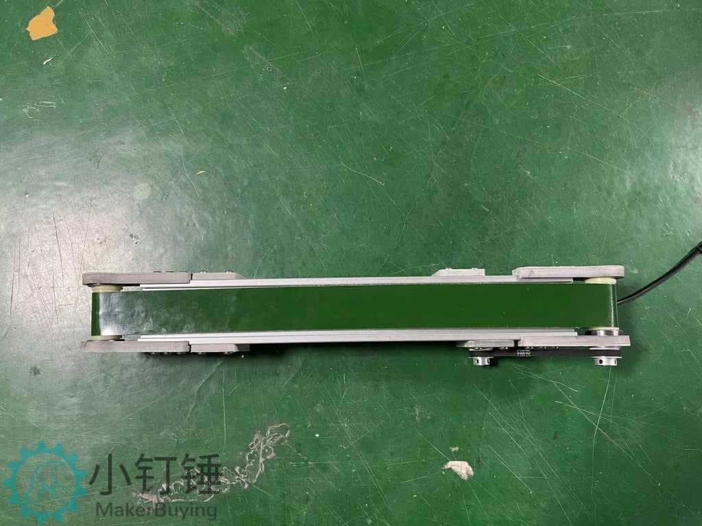 PVC small desktop economy 12v 220v conveyor belt automation 20-type aluminum friction