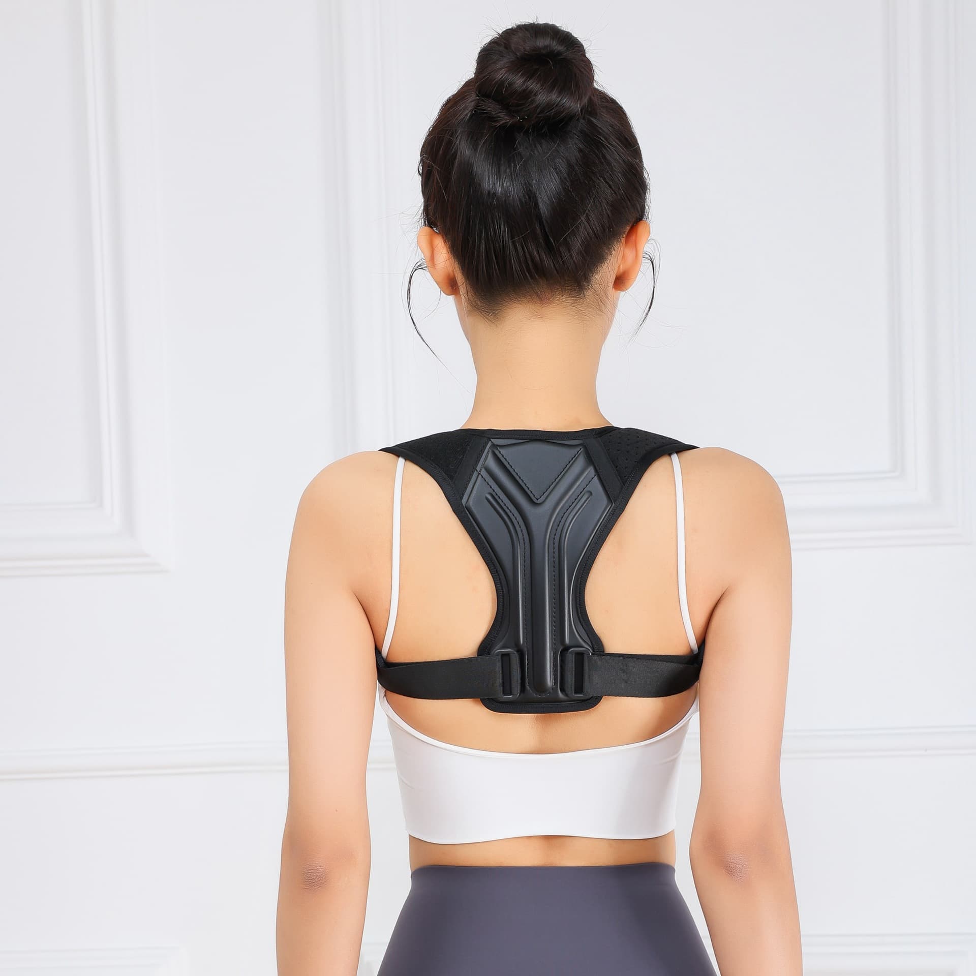 Cross-border posture corrector belt for adults, corrects posture, improves fitness, reduces shoulder strain, and beautifies back – an invisible wonder.