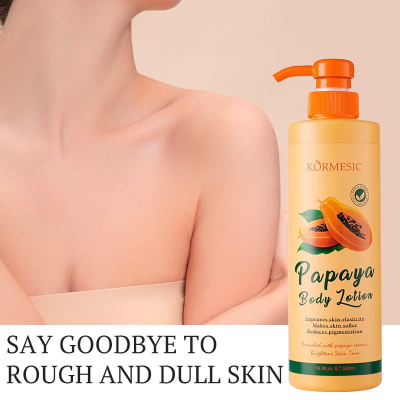 KORMESIC Papaya Brightening Body Lotion Moisturizing Hydrating Cross-border Trade Wholesale