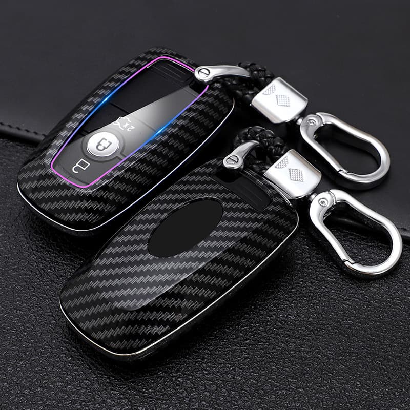 Compatible with Mustang Car Key Case for 2024 Electric Mustang, Car Key Shell Cover for Men and Women