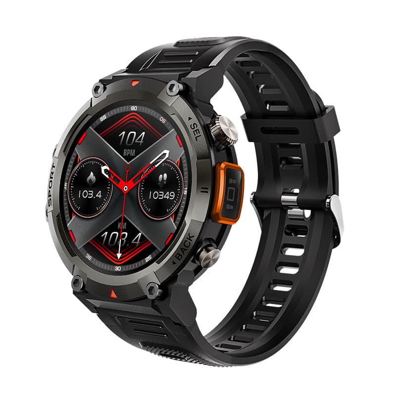 New S100 Bluetooth Call Fitness Smart Watch with Torch, Music, Heart Rate, Blood Pressure Monitor, Digital Computer Smart Watch