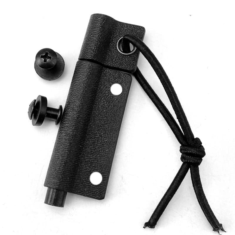 Scabbard K sheath accessories fire stick clip magnesium rod sheath clip outdoor knife sheath carrying clip accessory flint