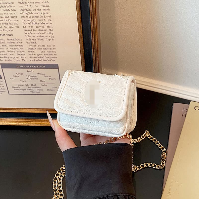 Mini YSL-style bag, fashionable Niki crossbody bag, niche versatile messenger bag, premium chain shoulder bag