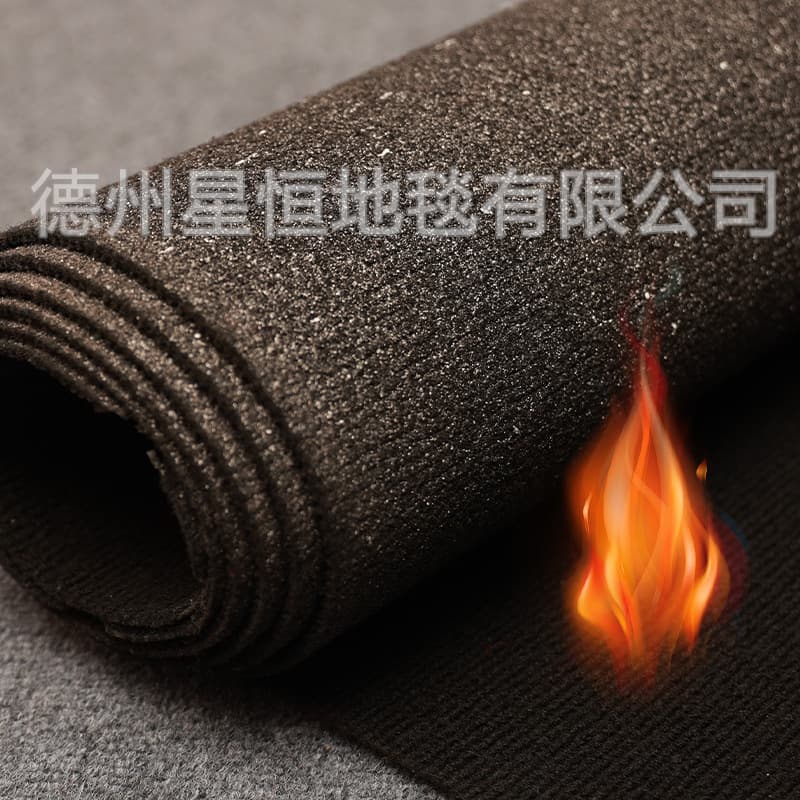 B1 fire-retardant striped carpet for billiard halls, game rooms, large area full coverage fire-resistant carpets, stage flame-retardant carpets