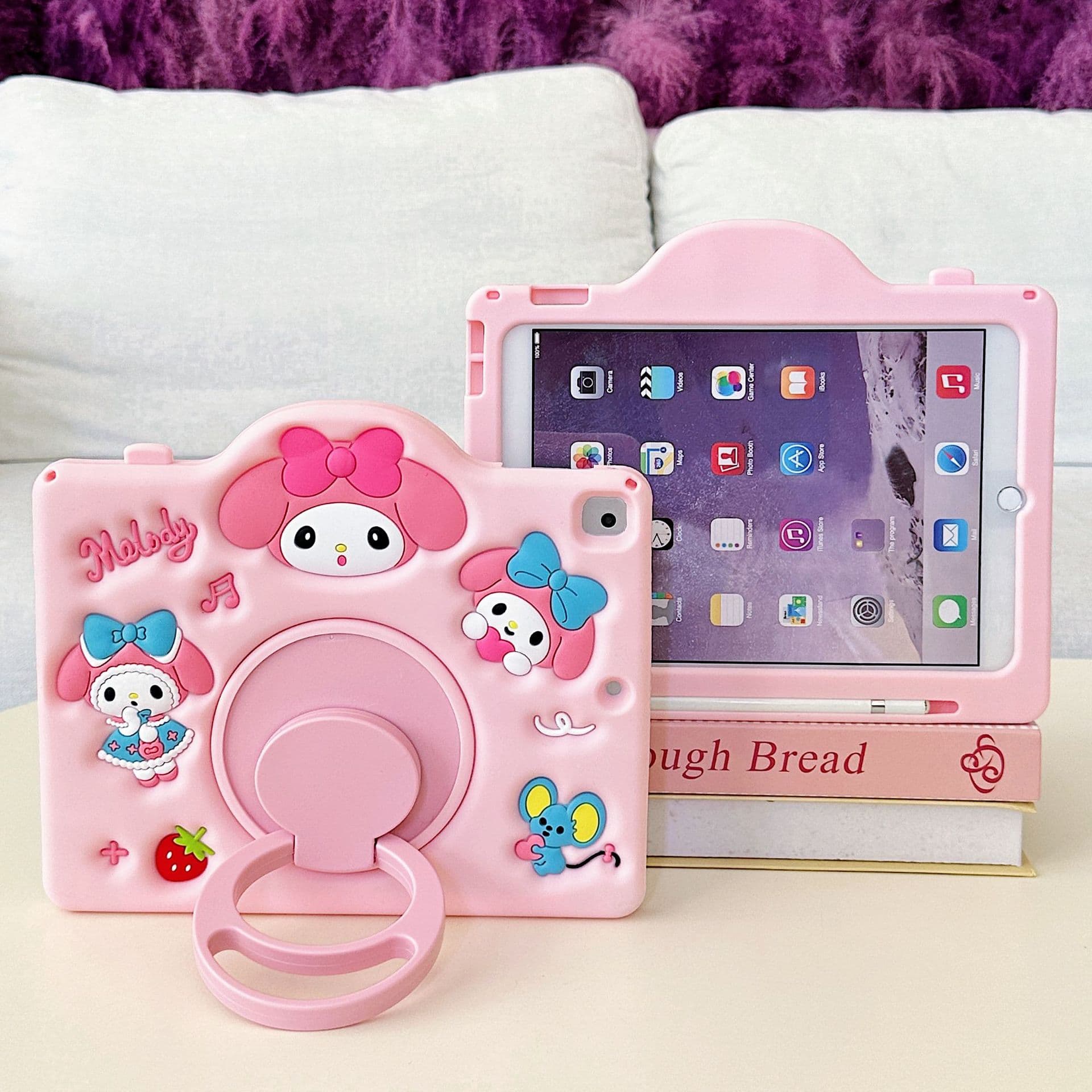 2025 New iPad Pro Case, Apple Air 6 Tablet Protective Cover, Mini 7 Silicone Case Compatible with 10th and 9th Generation
