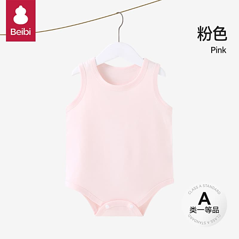 [Clearance] Baby Newborn Romper 100% Cotton Unisex Baby Clothes Summer Thin Bodysuit Short Sleeve