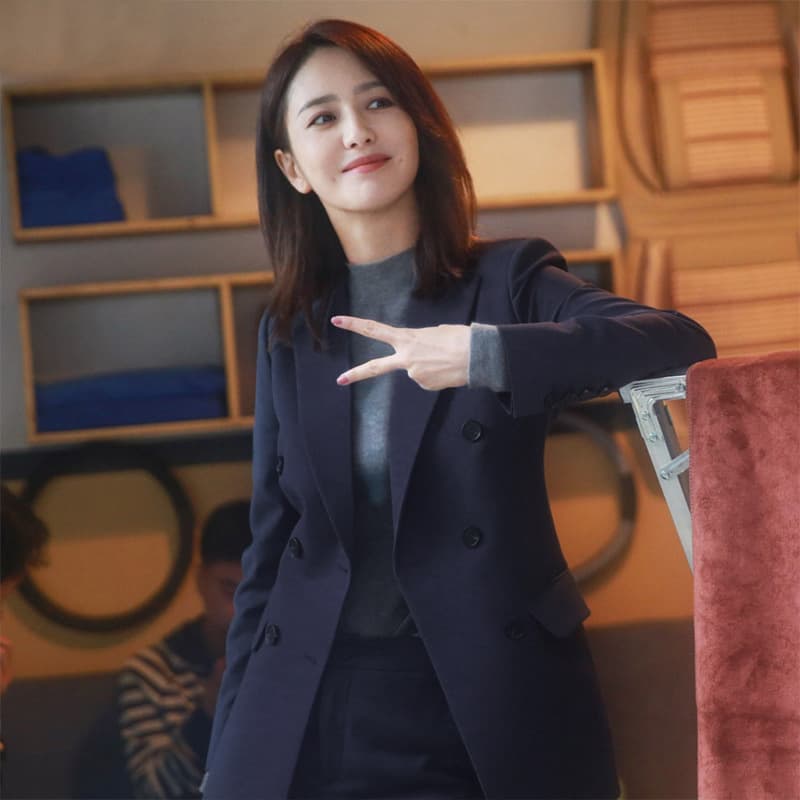XZ089 - Plus Size Women's Suit Jacket, Suitable for Interviews, Work Attire, and Host/Host Positions