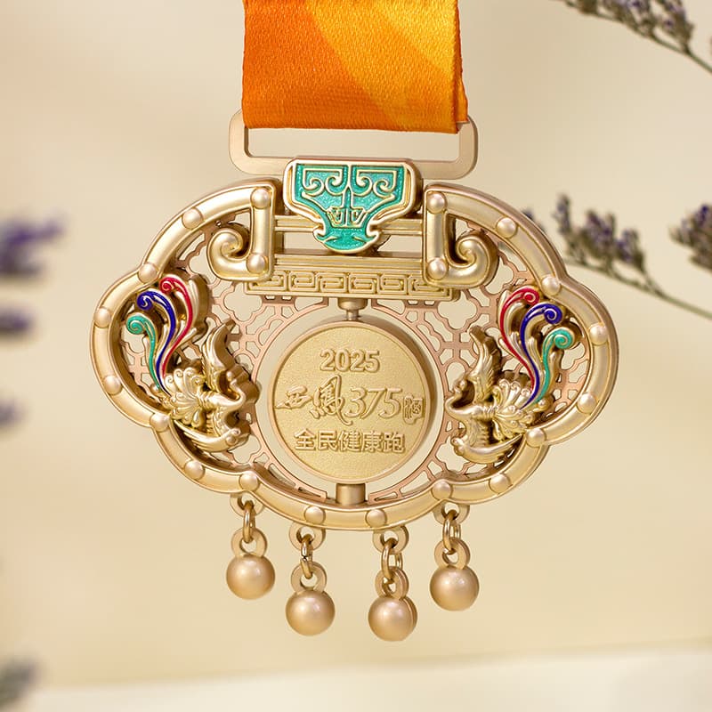 Custom Metal Medal Hangers, Gold Silver Bronze Honors for Competitions, Sports Meets, Marathon, Track Events