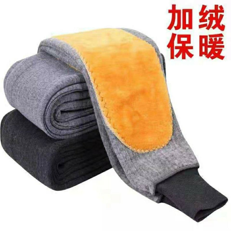 Winter Fleece-Lined Thermal Pants with Knee and Waist Protection, Men's Warm Pants, Plus Size for Middle-Aged and Elderly, New Style