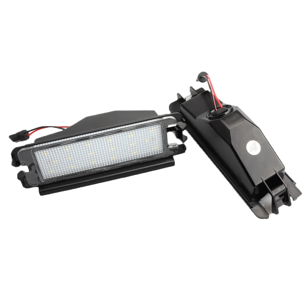 New LED High-Brightness Focused Rear License Plate Light for Renault Dacia Sandero